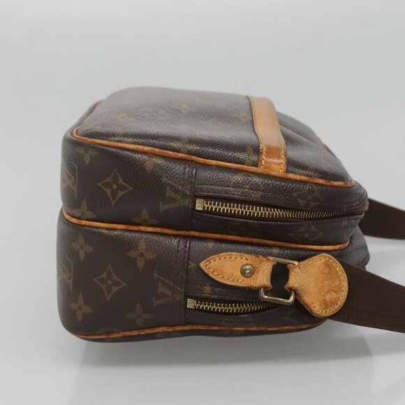 LOUIS VUITTON Monogram Reporter PM Shoulder Bag LV Auth - Picture 5 of 16